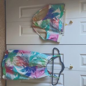 Cacique Swim from Lane Bryant, 2 piece swimsuit 18/20, multicolor